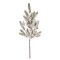 Vickerman 19.5" Snowy Glitter Aritificial Pinecone Fir Spray 4 per bag.
